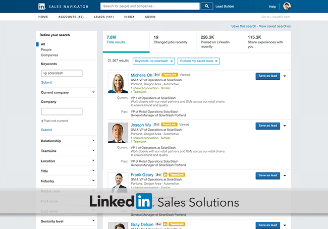 LinkedIn sales generation rool